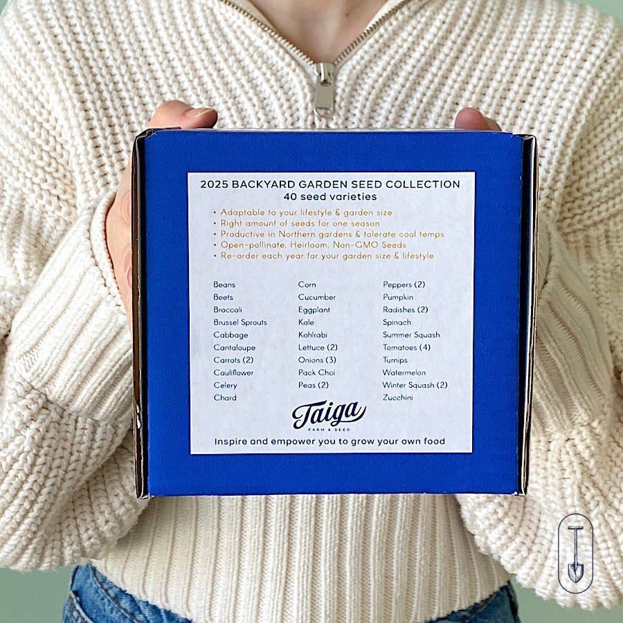 Backyard Garden Seed Collection - Taiga Farm & Seed