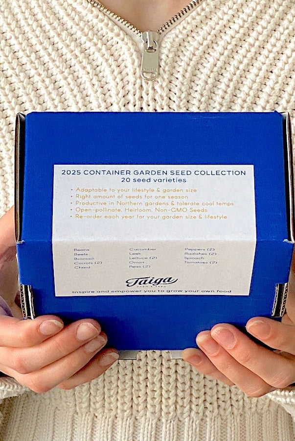 Container Garden Seed Collection - Taiga Farm & Seed