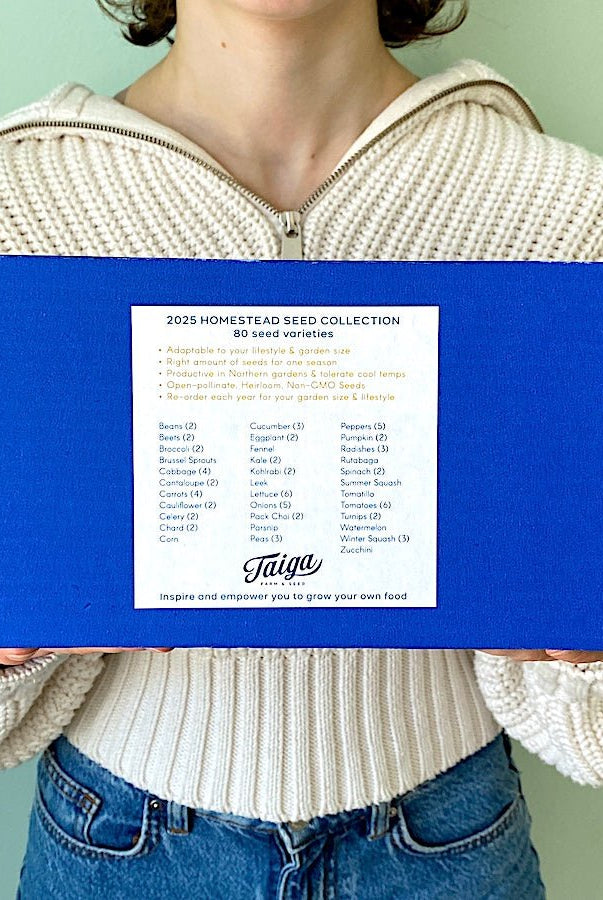 Homestead Seed Collection - Taiga Farm & Seed