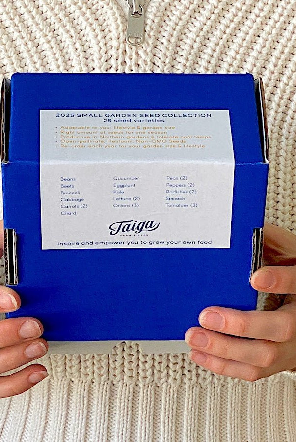 Small Garden Seed Collection - Taiga Farm & Seed